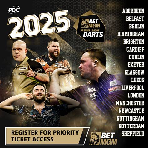 Premier League Darts: Start date, tournament format & highest.